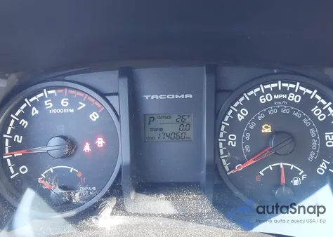 2017 Toyota Tacoma Sr z USA, uszkodzony, nr VIN 5TFAX5GN6HX082608